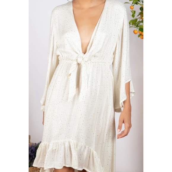 Sundress Juliana Dress Maxi Saint Barth Coconut - Picture 4 of 11